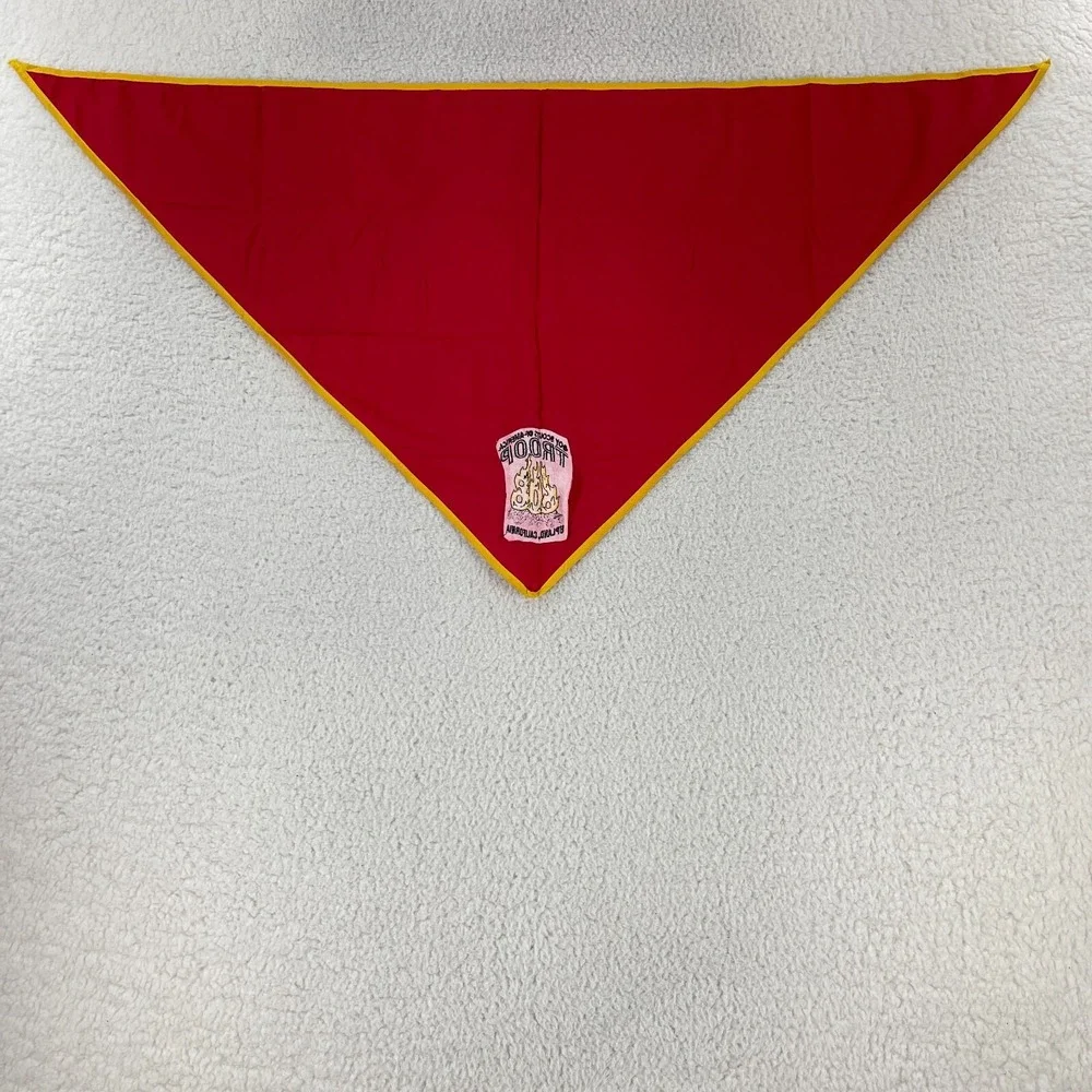 Boy Scouts‎ of America VTG Red Troop Upland Bandana Scarf